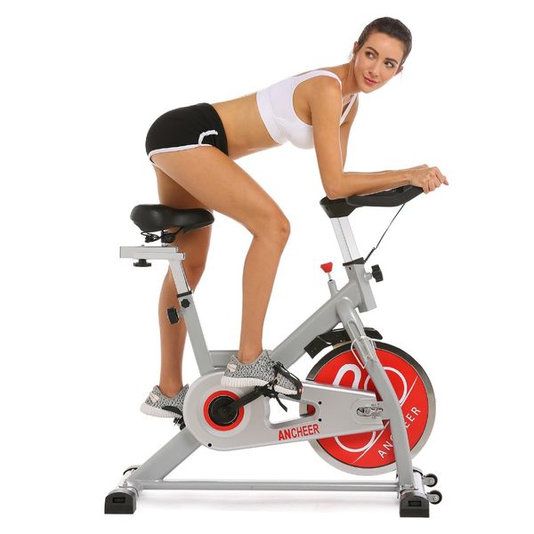 

ancheer exercise bike cycling stationary bicycle training apparatus spinning bike trail treadmill for home fitness equipment