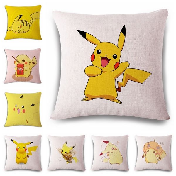 

picacho cartoon hand cotton flax pillow back cushion