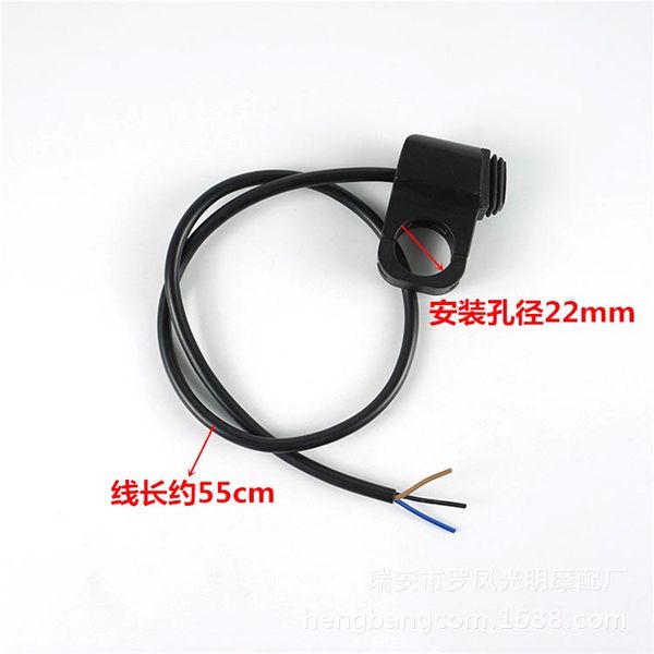 

1pcs modified motorcycle aluminum alloy switch function retro switch waterproof headlights spotlight power off