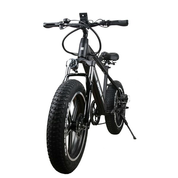 

new electric bike 20" fat tire e-bike 6 speed 300w 48v 8ah lithium battery, Silver;blue