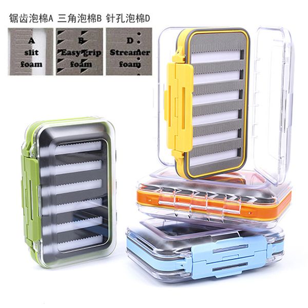 

1pc fishing tackle box waterproof hook bait storage box fishing bait abs pesca accessories tackle 4 sizes