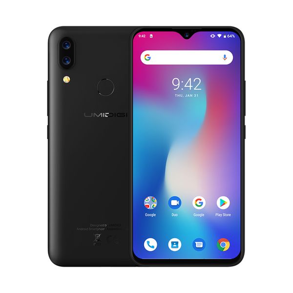 

Umidigi power android 9 0 5150mah big battery 18w 6 3 039 fhd waterdrop creen 4gb 64gb helio p35 global ver ion martphone 16mp