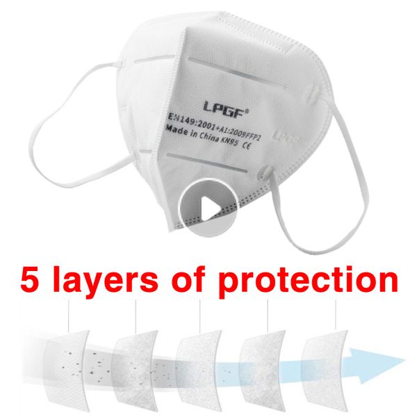 

ce n95 kn95 disposable face mask ffp2 ffp3 masks masque face masks anti fog kf94 ffp2 breathable 98% filtration kn95 dustproof and features