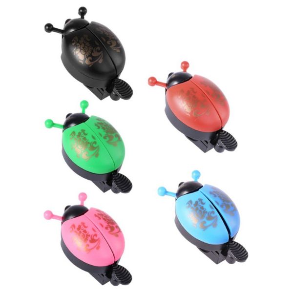

mini bike bell ring cycling alarm copper lovely beetle ladybug ring bell for kids handlebar ring bicycle accessory