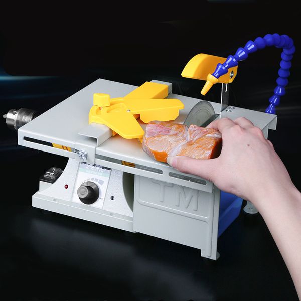 

850w multifunction mini table saw stone polisher jade engraving machine grinding machine table saws jade cutting 220v