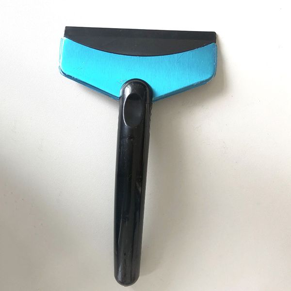 

car auto vehicle window windshield snow shovel ice scraper stainless steel tool