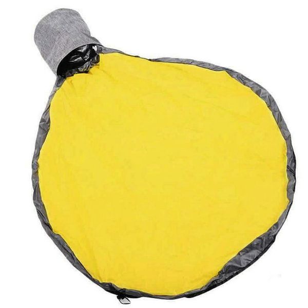

portable kids travel toy storage bag children outdoor play mat quick organizer practical fast waterproof integrated basket