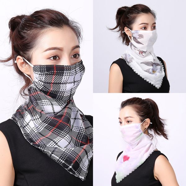 

gnn9c 40^riding masks mask mask face outdoor sports men women's turban scarf bicycle neck tube bandana face dust sport motorcycle, Black