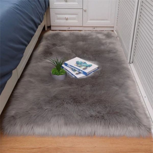 Grosshandel Kunstpelz Schaffell Teppich Teppich Schlafzimmer