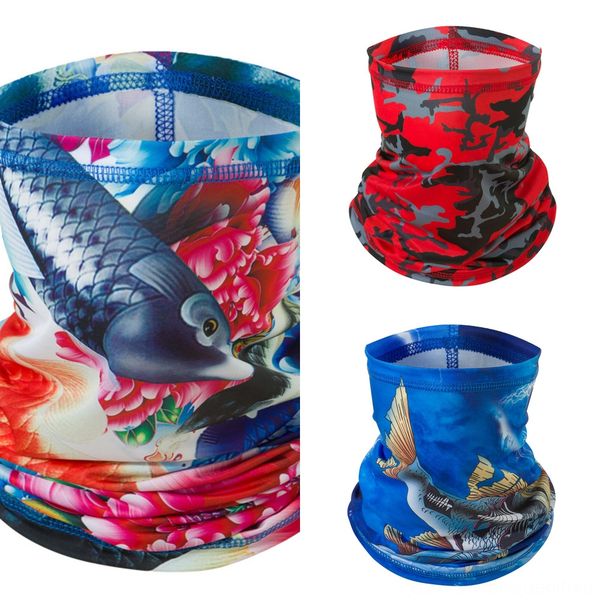 

qidos face scarf windproof uv protection mask ski hiking fishing neck scarf cycling outdoor bandana magic scarf, Black