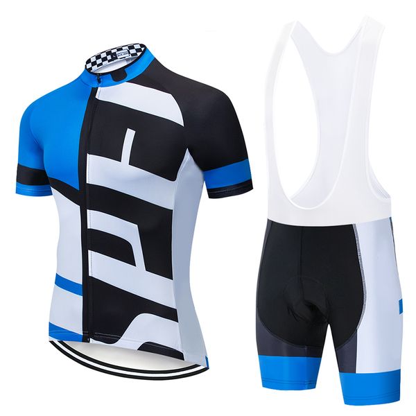 

2019 blue men cycling jersey set ropa de camisa ciclismo short sleeve bike clothing sport jerseys cycling set, Black;red