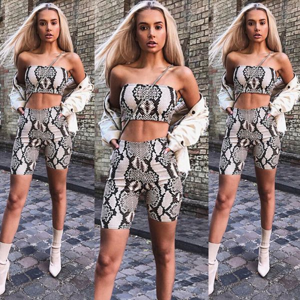 

womens autumn casual shinny tube shorts bodycon two piece set outfits short sport jumpsuit sets, White