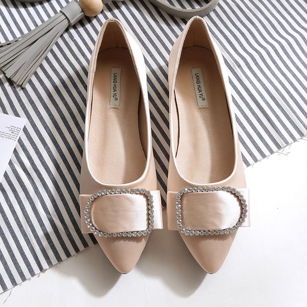 

big size shoes woman female footwear casual sneaker riband pointed toe large size dress wedding new pu lace-up rubber silk, Black