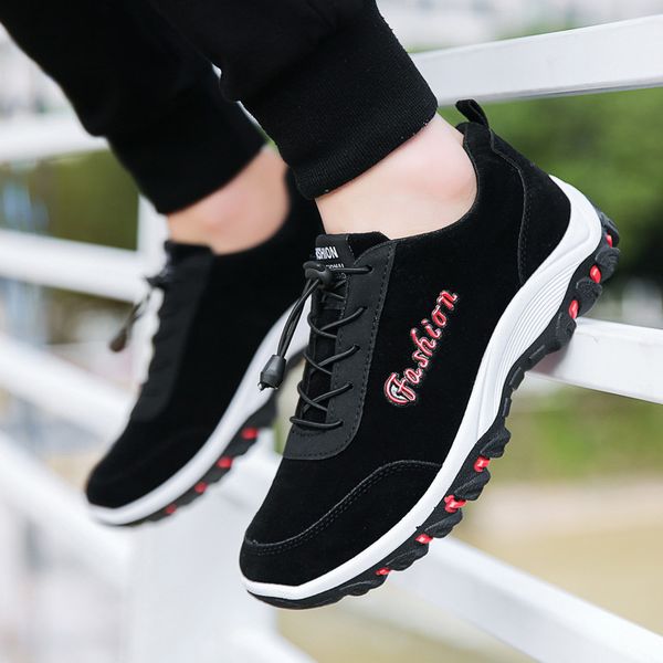 

men shoes 2019 new arrivals fashion light mesh breathable krasovki shoes men sneakers tenis masculino adulto casual, Black