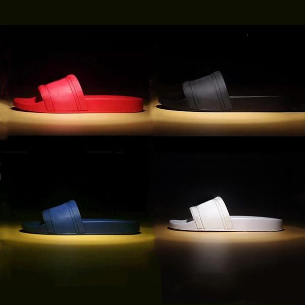

with box brand men beach slide sandals medusa scuffs 2020 slippers mens white beach fashion slip-on designer sandals us 7-12