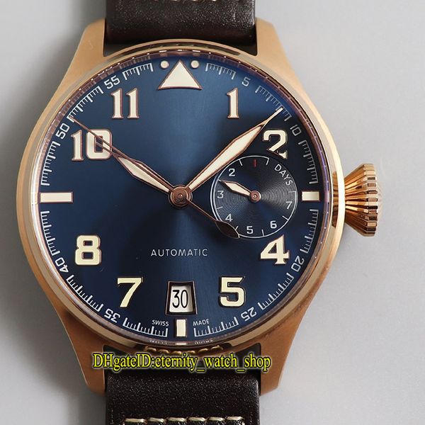 

топ-версия zff big pilot iw500909 7 day power reserve синий циферблат cal.51111 автоматическая iw500916 мужские часы 18k rose gold-кожаный ч, Slivery;brown