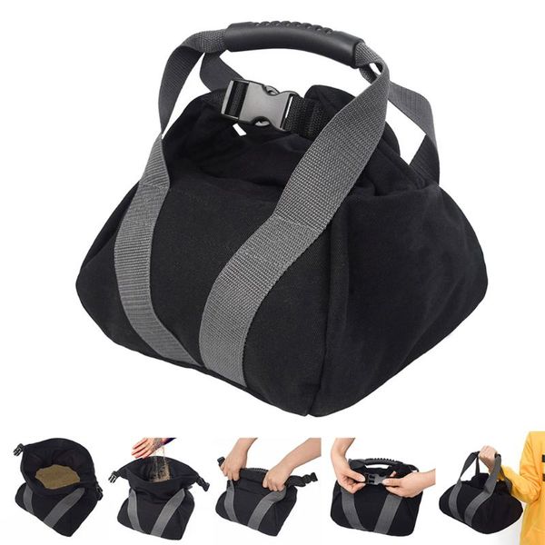 

1 pcs adjustable sandbag kettlebell weightlifting canvas padded bags weightlifting muscle training fitness bodybuilding bag sd66