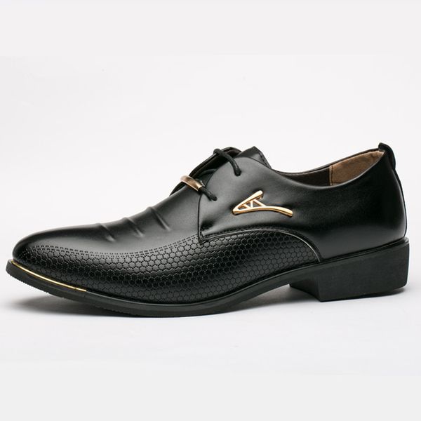 

mens oxford shoes men dress shoes leather office spring summer zapatos hombre black male business wedding suit dress shoe