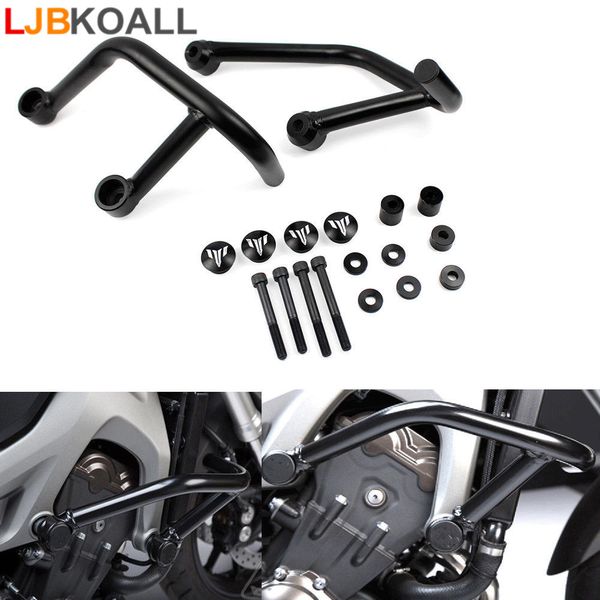 

mt-09 fz-09 mt fz 09 2015 2016 2017 2018 2019 motorcycle front engine guard crash bars motorbike parts for yamaha mt09 fz09