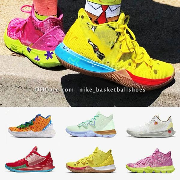 Nike Kyrie 5 Bob Esponja Calamardo Tentáculos eBay