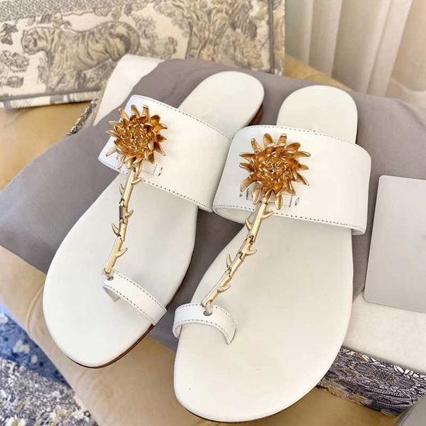 

sun flower women summer slippers women shoes leather square toe ladies slides outside womens slippers flats sandals, Black