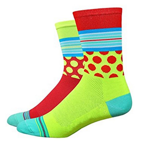 

professional brand sport socks breathable road bicycle socks outdoor sports racing cycling fit for 38-44, Black