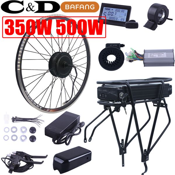 

bafang 350w 500w 36v 14ah 48v 12ah swx02 ebike electric bike conversion kit lithium battery carrier rack rm g020.350/500.d dc