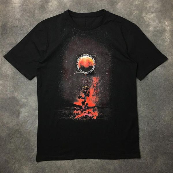 

19ss роскошные мужские дизайнерские футболки повседневные спортивные короткие рукава печать высокое качество мода мужчины женщины черные тро, White;black