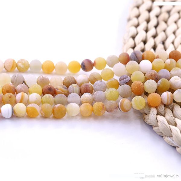 

оранжевый друзы агат бусины 8 мм 47 шт. strand натуральный камень бисер обеспечить образец 15 дюймов strand в комплекте, Black