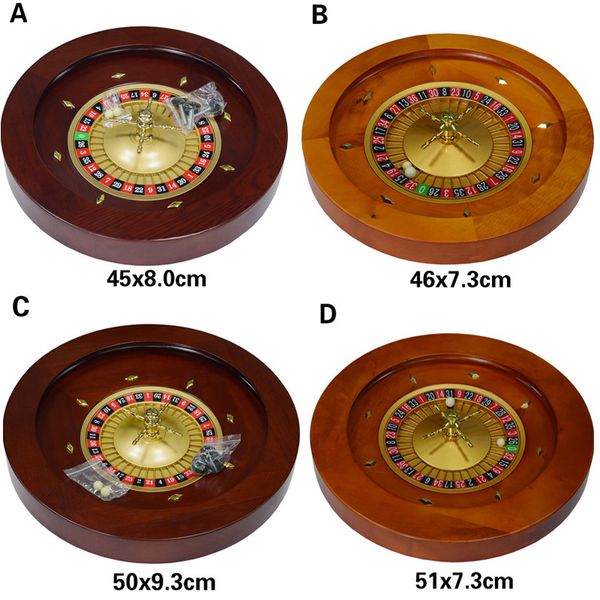 

casino wooden roulette poker chips set roulette casino wooden roulette wheel bingo game entertainment party game, Black;blue