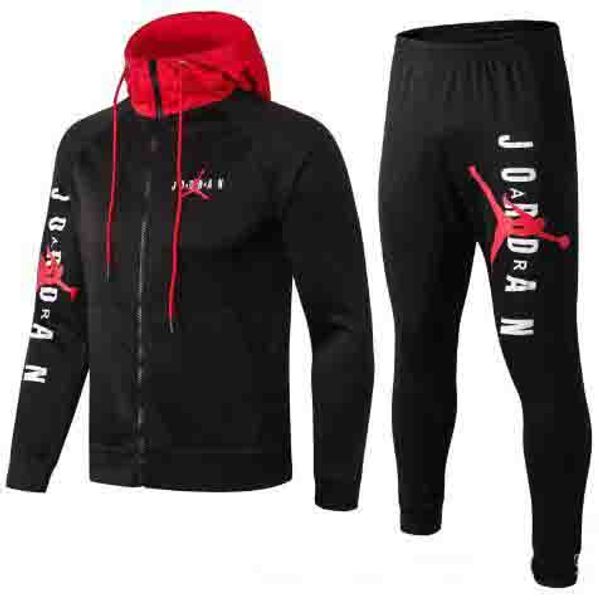 

white paris hoodie soccer jacket 18-19-20 redness tracksuit football jacket 2019-20 survÃªtement jordam x psg hoodie, Black