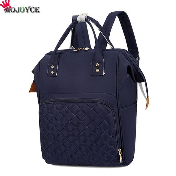 

large capacity mommy travel backpack maternity nappy bag pure color nursing baby bags big nylon maternity nappy handle bags