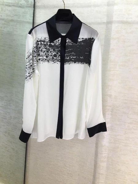 

107232 print 2020 new women casual blouse, White