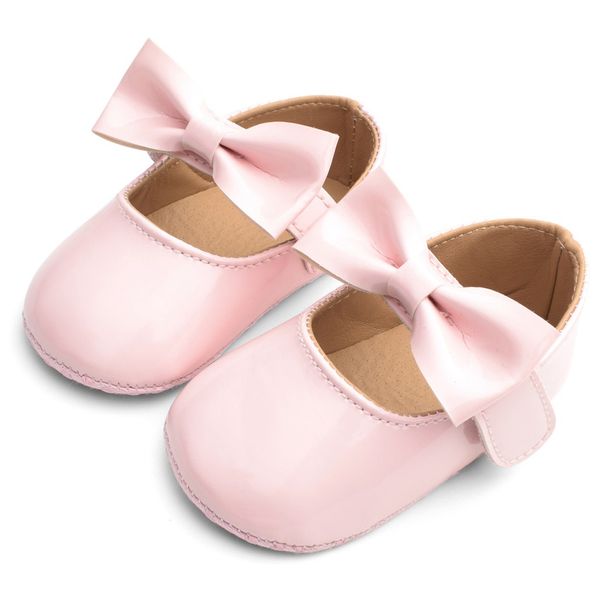 

2019 New Baby Girls First Step Shoes Baby Moccasins Soft Bottom Non-slip Toddler First Walkers Baby Booties Girls Shoes #C