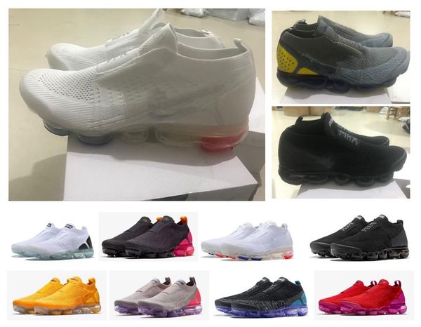 

2018. Воздушная подушка Moc 2 Laceless 2.0 кроссовки Тройной Проектировщик Мужчины Женщины