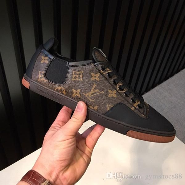 

new arrival basketball shoes fashion speed runner luxury casual shoes superstars printed leather wedding shoes for man winter ing, Black