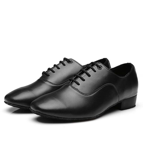 

mens latin dance shoes heel 2.5cm leather lace-up trendy salsa shoes sz38~45 more men to choose worth having salsa men