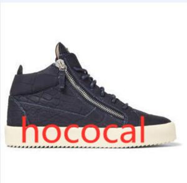 

hococal man woman fashion high-help shoes lace up mesh sneaker shoe outdoors race runner casual shoes big size 36-46, Black