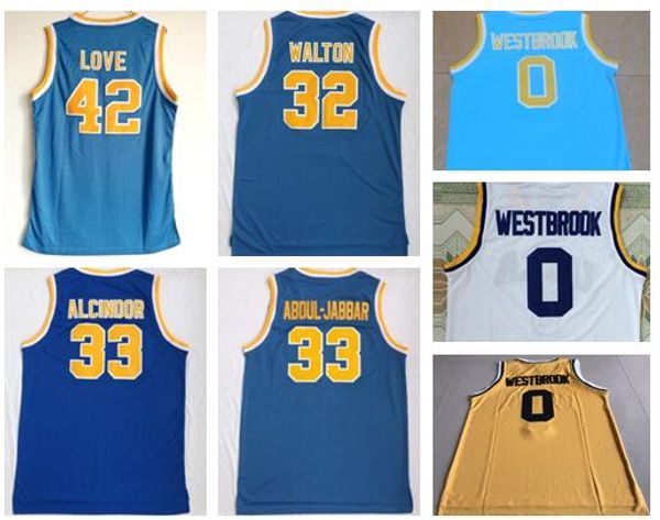 

good price Los Angeles College 24 SCALABRINE 32 WALTON 33 ABOUL.JABBAR ALCINDOR 0 WESTBROOK Basketball wear,online shopping stores for sale