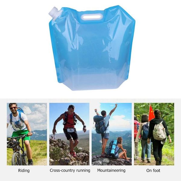 

designer 3l portable folding outdoor camping drinking water bag container carrier
