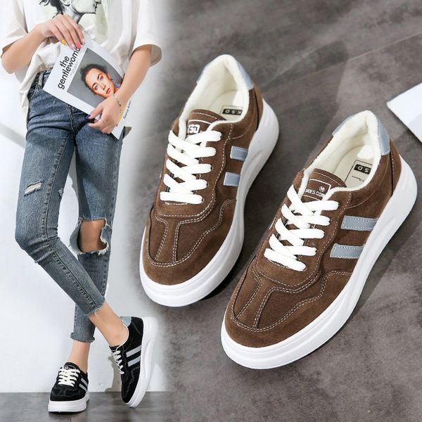 

sale hipping 2019 new low-upper women's shoes cross-strap fall mid-heel deep-mouthed pu rubber cotton round head basic toe, Black