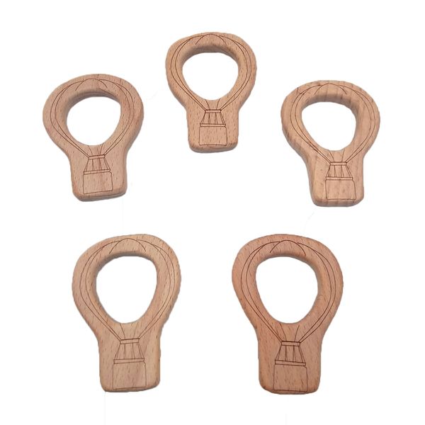 

детские деревянные шар прорезыватель кольца деревянные прорезыватель малыша, детские успокаивающие обезболивание игрушки прорезывания зубов