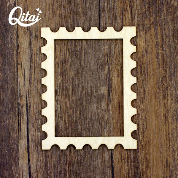 

qitai 12 частей / серия diy продукты 8,5 cm x 11 cm фоторамка продукты деревянные шпон рама скрапбукинг приукрашивания wf048