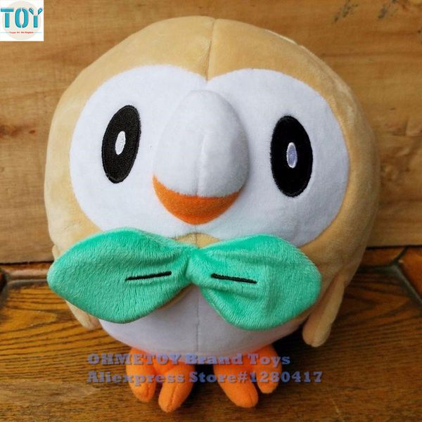 

ohmetoy rowlet soft stuffed baby toy kids doll birthday gift peluche bonecas anime juguetes brinquedos collection y200703