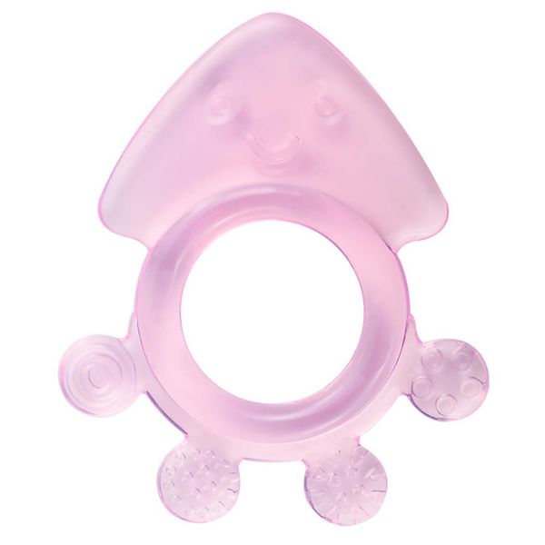 

kidlove full silicone teether for baby bpa teething ring pain relief food grade chew toy