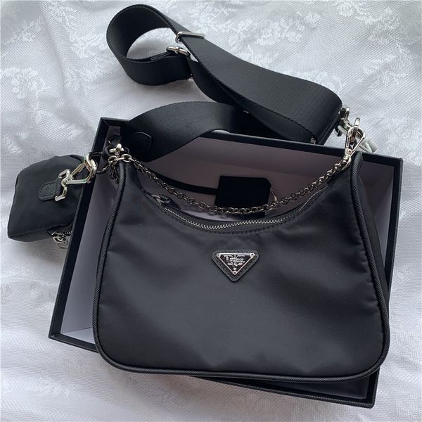 

fashion new designer handbag 2 pieces set lady messenger bag handbag shoulder bag phone bag wallet