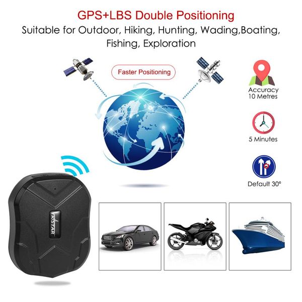 

dhl shipping gps tracker car 90 days standby tkstar tk905 gps locator waterproof gps