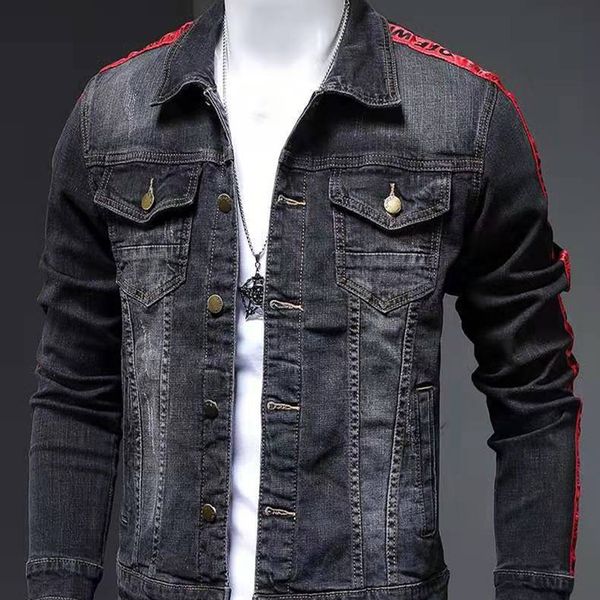 

zxk designer 2019 mens pattern sleeves luxury jacket winter long coats embroidered clothes black man tiger for rksfr