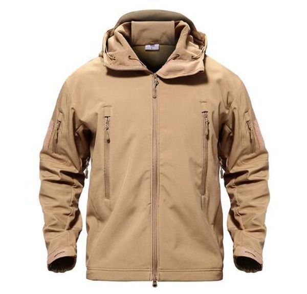 

fashion army camouflage men jacket coat military tactical jacket winter waterproof soft shell jackets windbreaker hunt clothes elegant, Black;brown