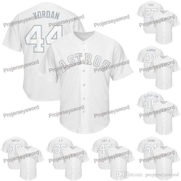 

Houston Yordan Alvarez 2019 Players Weekend Astros Jersey Justin Verlander Will Harris Joe Smith Gerrit Cole Chris Devenski Roberto Osuna